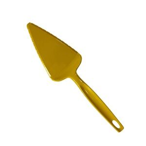 VTG Foley Pie Cake Server Slicer Yellow Nylon Plastic MCM Retro Kitchen Utensil